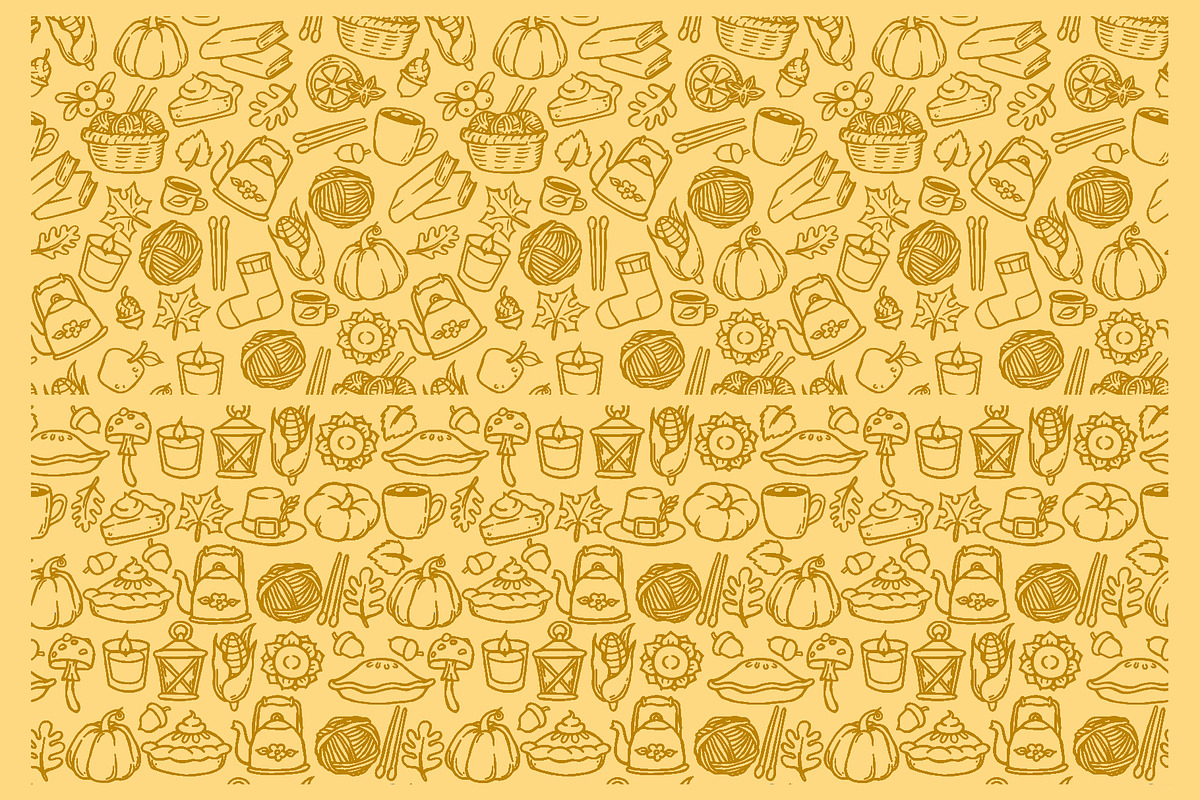 Cozy autumn. doodle collection, a Seasonal Illustration by made by Tanya (Photo 6 of 6)