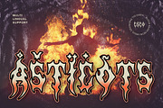 CS Wildfire – Black Metal Font, a Blackletter Font by Craft Supply Co. (Thumbnail 7 of 8)