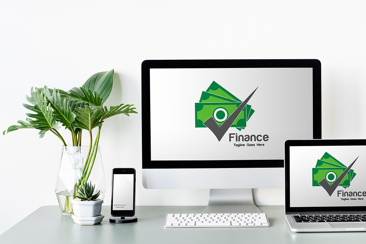 Finance & Accounting Logo Design, a Branding & Logo Template by YUDesignStore (Photo 2 of 7)