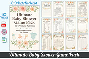 Ultimate Baby Shower Game Pack, a Stationery Template by Designmela01 (Thumbnail 6 of 6)