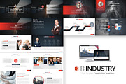 Business Industry Powerpoint, a Presentation Template by Stock Shape (Thumbnail 1 of 10)