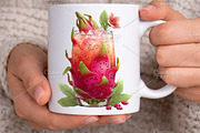 Whimsical Summer Cocktail Clipart, an Illustration by Canvas Craft (Thumbnail 5 of 7)