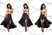 Rockabilly Women Bulk Bundle of 68, a Graphic by Jay Major Designs (Thumbnail 4 of 20)