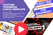 Youtube Thumbnail Canva Template, a Social Media Template by Rumoh Grafika (Thumbnail 1 of 4)