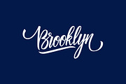 Handwritten word Brooklyn., a Graphic by Finevector (Thumbnail 1 of 2)