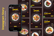 Delicious - Food Instagram Story, a Social Media Template by UnicodeID (Thumbnail 1 of 4)