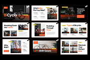 Bicyclo Product Google Slides, a Presentation Template by Loin Studio (Thumbnail 3 of 4)