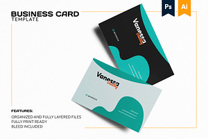 Business Card - Mondok 2, a Business Card Template by Themes Awesome