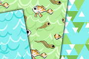 Frog patterns, a Pattern Graphic by DarinaDigital (Thumbnail 5 of 6)