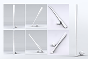 Baseball Bat Mock-Up, a Product Mockup by DesignRushMarket (Thumbnail 6 of 6)