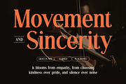 Garétto - Elegant Serif Typeface, a Serif Font by Brand Earth (Thumbnail 4 of 7)
