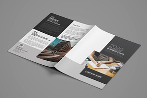 Business Bifold Brochure V1044