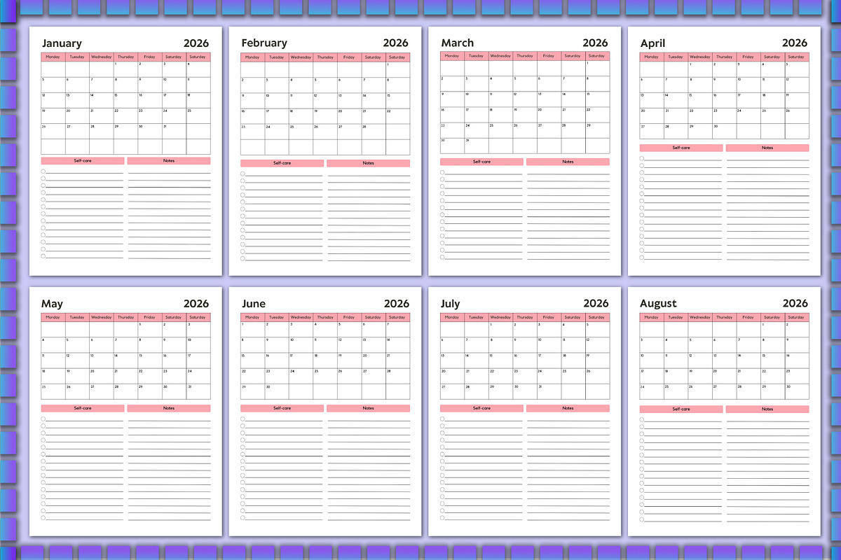 2025-2026 Vision Board Planner Canva, a Stationery Template by Shumaya (Photo 3 of 5)