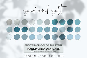 Sand And Salt Procreate Palette