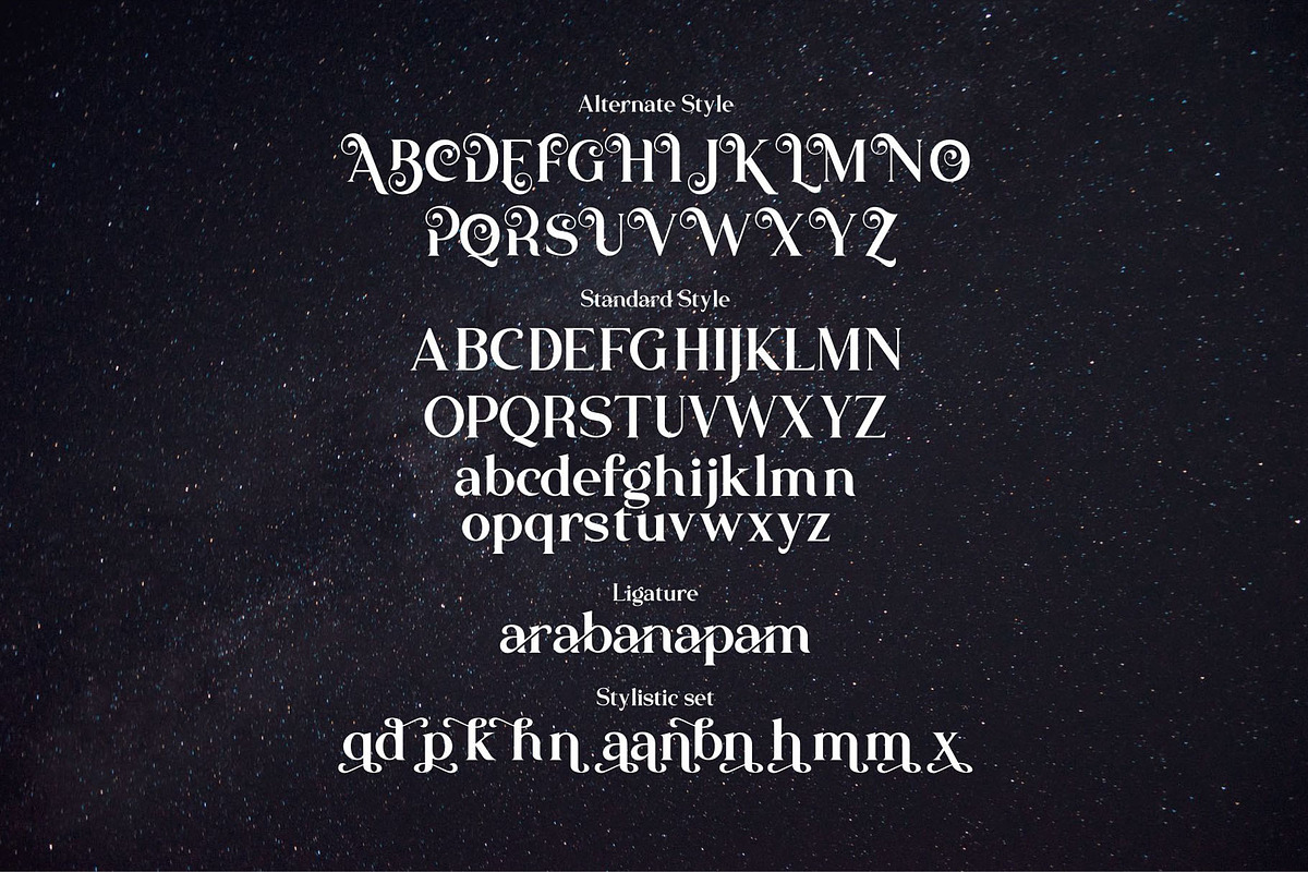 The Atlantic//Modern Serif Font, a Serif Font by HanzelSpace Studio (Photo 10 of 11)