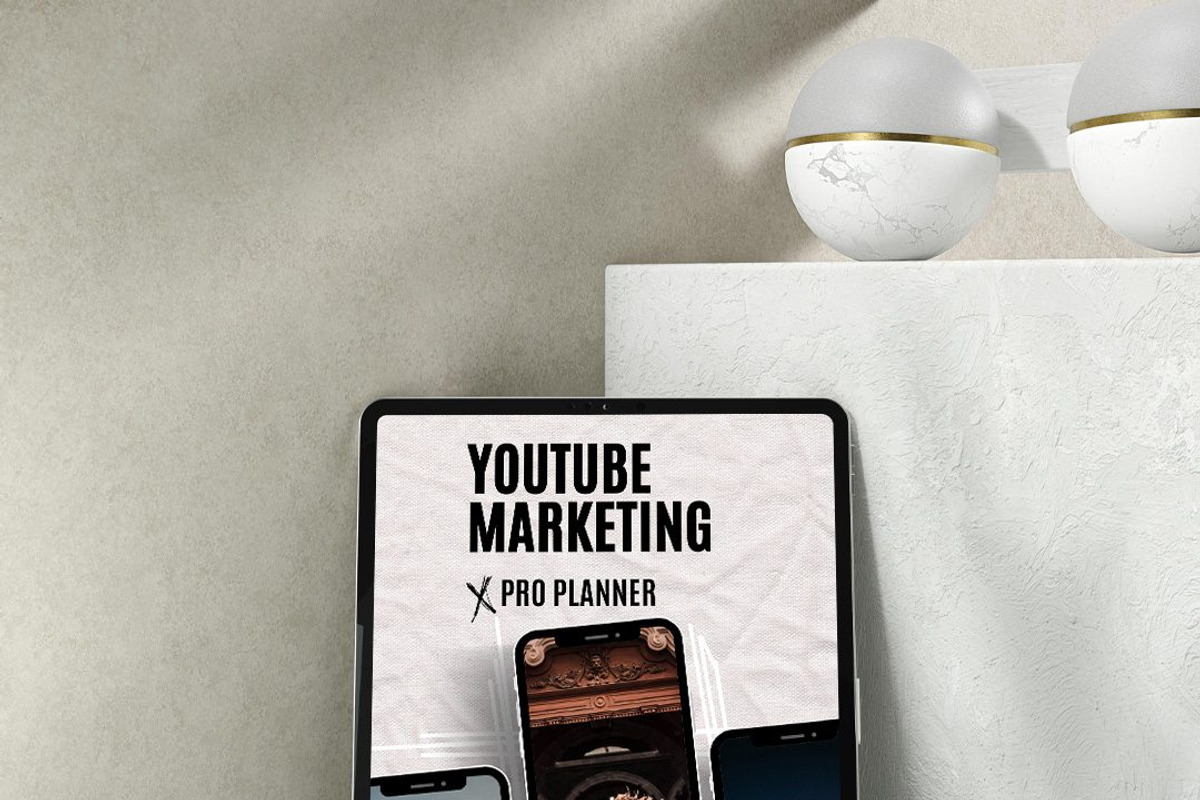 DFY Youtube Planner - PLR/MRR, a Social Media Template by Brand Your Biz Co. (Photo 1 of 10)
