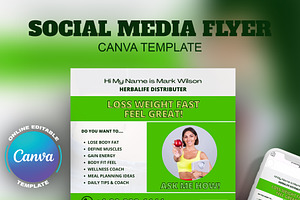 Herbalife Flyer Template Canva