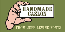 Handmade Caslon JNL