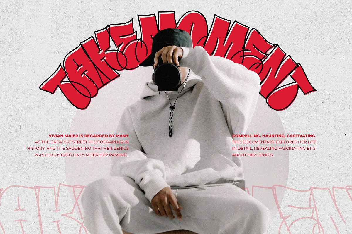 Beardvans - Throw-Up Graffiti Font, a Sans Serif Font by Typia Nesia (Photo 3 of 12)