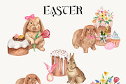 Petite Bunnies & Spring Wildflowers, a Seasonal Illustration by Catch the Dream Art (Thumbnail 7 of 14)