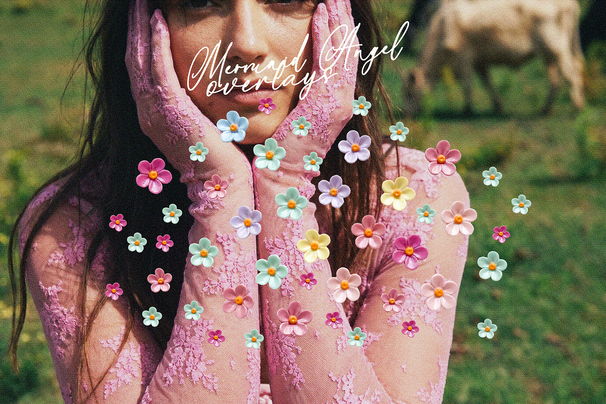 100+ Mermaid Angel Overlays, a Texture Graphic by Lilithcollageart (Photo 13 of 19)