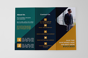 Business Tri-fold Brochure - SK