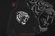 10 Bundle Dark Art Tiger Beast Wild, an Animal Illustration by Morspective (Thumbnail 4 of 7)