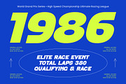 Racemans American Speedy Display, a Sans Serif Font by timelesstype.co (Thumbnail 3 of 15)