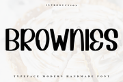 Brownies, a Sans Serif Font by InermediaSTUDIO (Thumbnail 5 of 7)