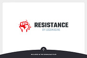 Resistance Logo Template, a Branding & Logo Template by LOGOMAGINE (Thumbnail 11 of 16)