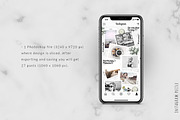 Instagram PUZZLE template-InstantPic, a Social Media Template by CreativeFolks (Thumbnail 4 of 5)