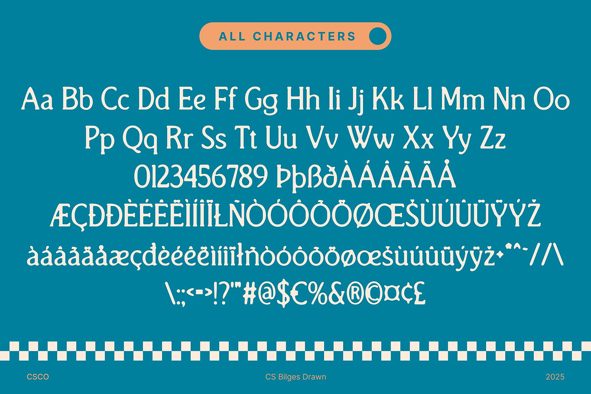 CS Bilges Drawn, a Serif Font by Craft Supply Co. (Photo 8 of 8)