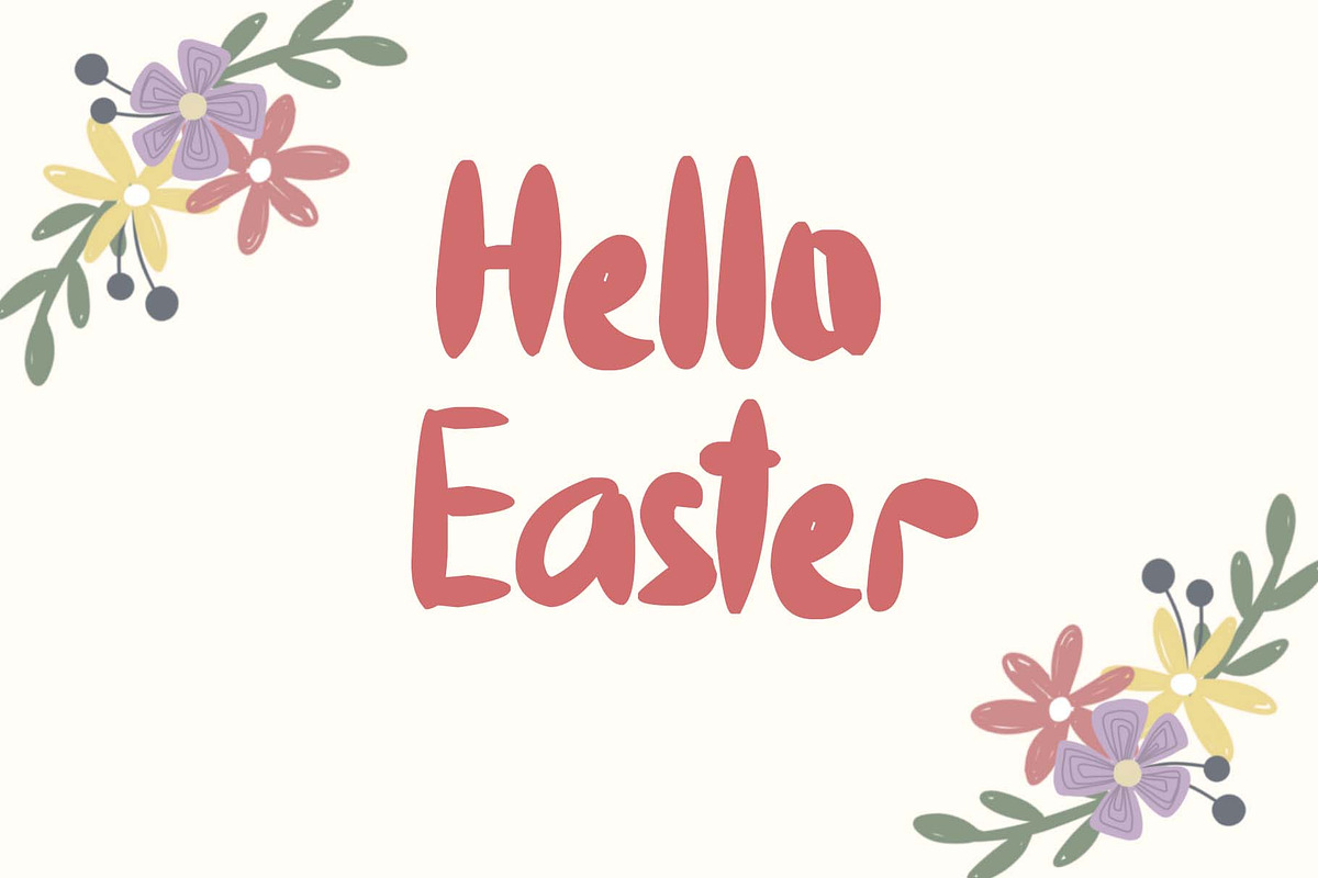 Spring Display, a Handwritten Font by Yoga Letter (Photo 4 of 6)