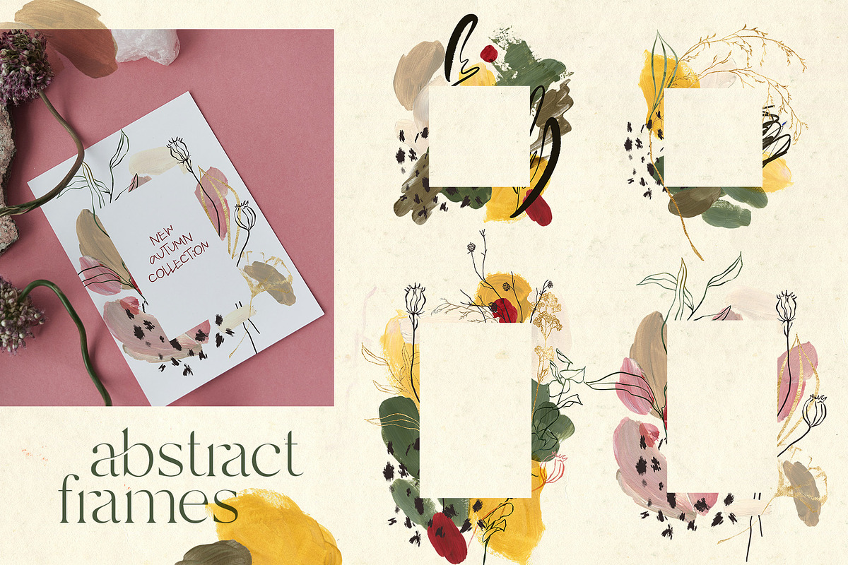 Fall painted abstract background, a Background Graphic by Yuliya Derbisheva (Photo 14 of 17)
