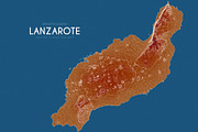 Canary Islands Maps, an Object Graphic by GarryKillian (Thumbnail 2 of 7)