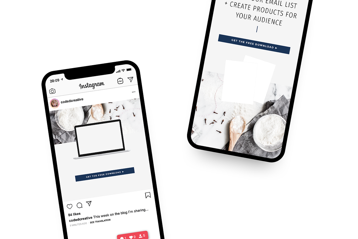 Sugar Instagram Templates, a Social Media Template by Coded Creative (Photo 5 of 5)