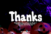 Spooky Hallows - Scary Font, a Handwritten Font by Iqsiart Studio (Thumbnail 7 of 7)