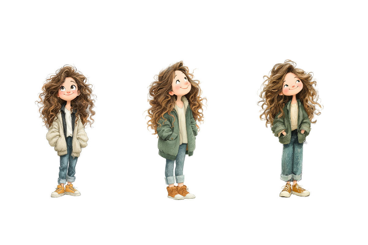 Kids Clipart Bundle, an Illustration by Daily.Designs (Photo 3 of 4)