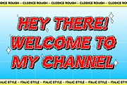 Clodice Rough, a Sans Serif Font by Craft Supply Co. (Thumbnail 2 of 8)