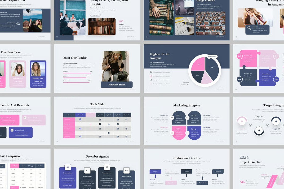 Academic Presentation Powerpoint, a Presentation Template by Fit-tee (Photo 2 of 2)