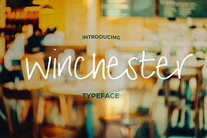 Winchester - Handwritten font
