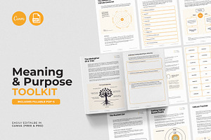 Finding Meaning & Purpose Toolkit, a Templates & Theme by AndrewPixel
