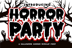 Horror Party Font