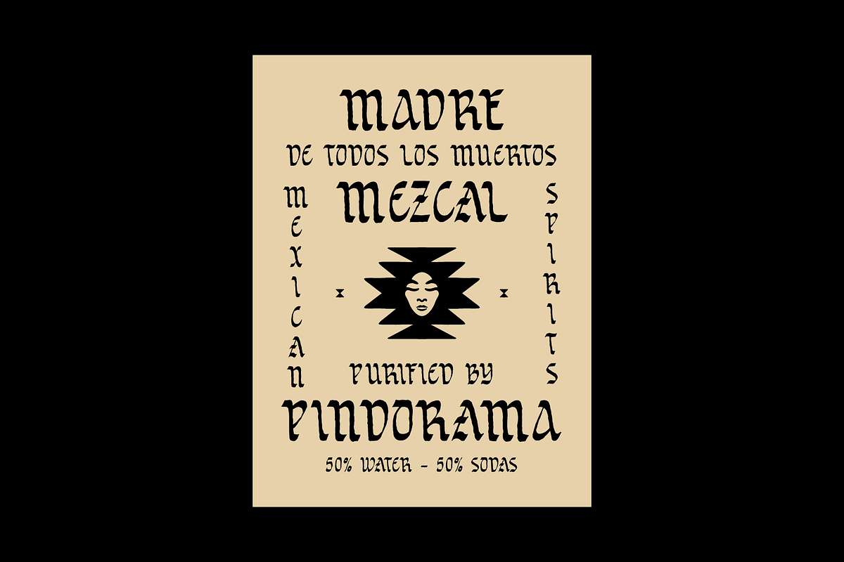 SFC Sortvane, a Blackletter Font by Skilline Supply Co. (Photo 5 of 15)