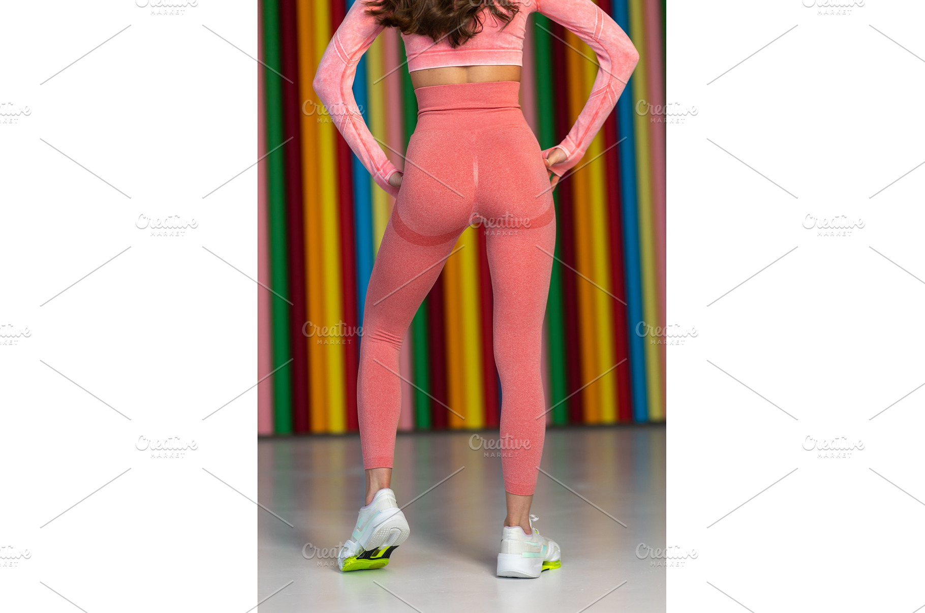 Side View of Stylish Fitness Outfit, a Beauty & Fashion Photo by wip3out