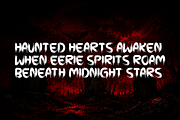 Evil Roar Typeface, a Handwritten Font by Seemly Fonts (Thumbnail 5 of 6)