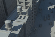 Realistic Lowpoly Simple City VR/AR, an Environmental 3D Model by NOMODOL (Thumbnail 55 of 59)