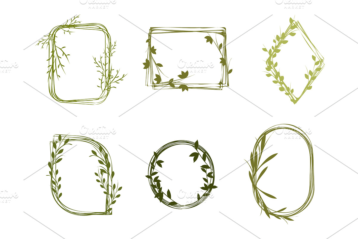 Hand drawn nature inspired botanical, an Object Illustration by okskukuruza