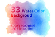 33 Water Color Backgrounds, a Background Graphic by sripfoto (Thumbnail 1 of 4)
