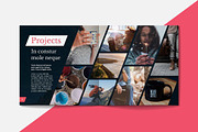 Square Portfolio Brochure Template, a Brochure Template by RWstudio (Thumbnail 3 of 6)